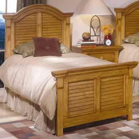 King Panel Bed